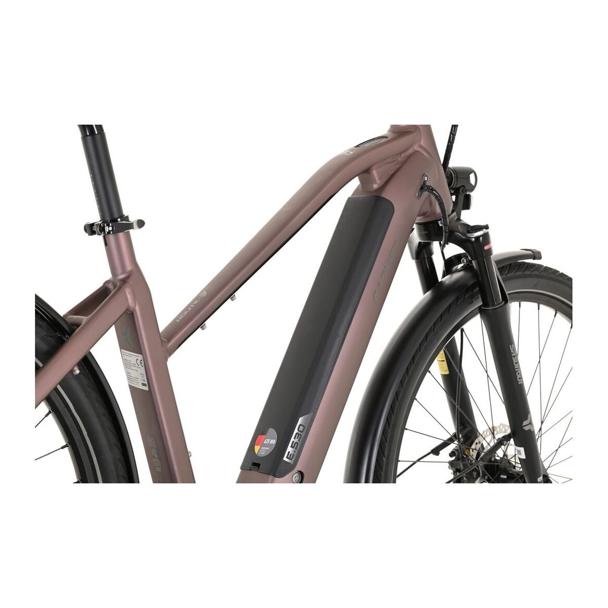 Carver Route E.530 – 625 Wh – 28 Zoll – Trapez – 2026 Carver Route E.530 - 625 Wh - 28 Zoll - Trapez - 2026