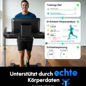 Das Intelligente Laufband für Anfänger – Passt Sich Ihrem Fitnessniveau Automatisch an, Damit Sie Dranbleiben