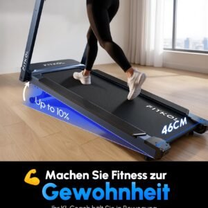Das Intelligente Laufband für Anfänger – Passt Sich Ihrem Fitnessniveau Automatisch an, Damit Sie Dranbleiben