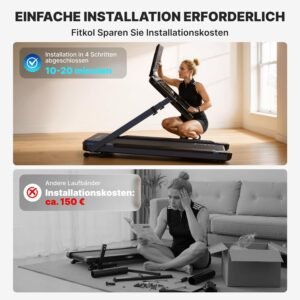 Das Intelligente Laufband für Anfänger – Passt Sich Ihrem Fitnessniveau Automatisch an, Damit Sie Dranbleiben