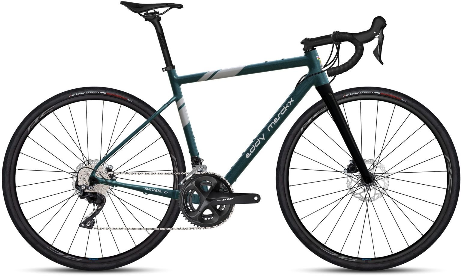 Eddy Merckx Pevele Aluminium - 105 2x12 - 28 Zoll - Diamant - 2026 - blue whale metallic/white/pale slate grey - Größe S Eddy Merckx Pevele Aluminium - 105 2x12 - 28 Zoll - Diamant - 2026 - blue whale metallic/white/pale slate grey - Größe S