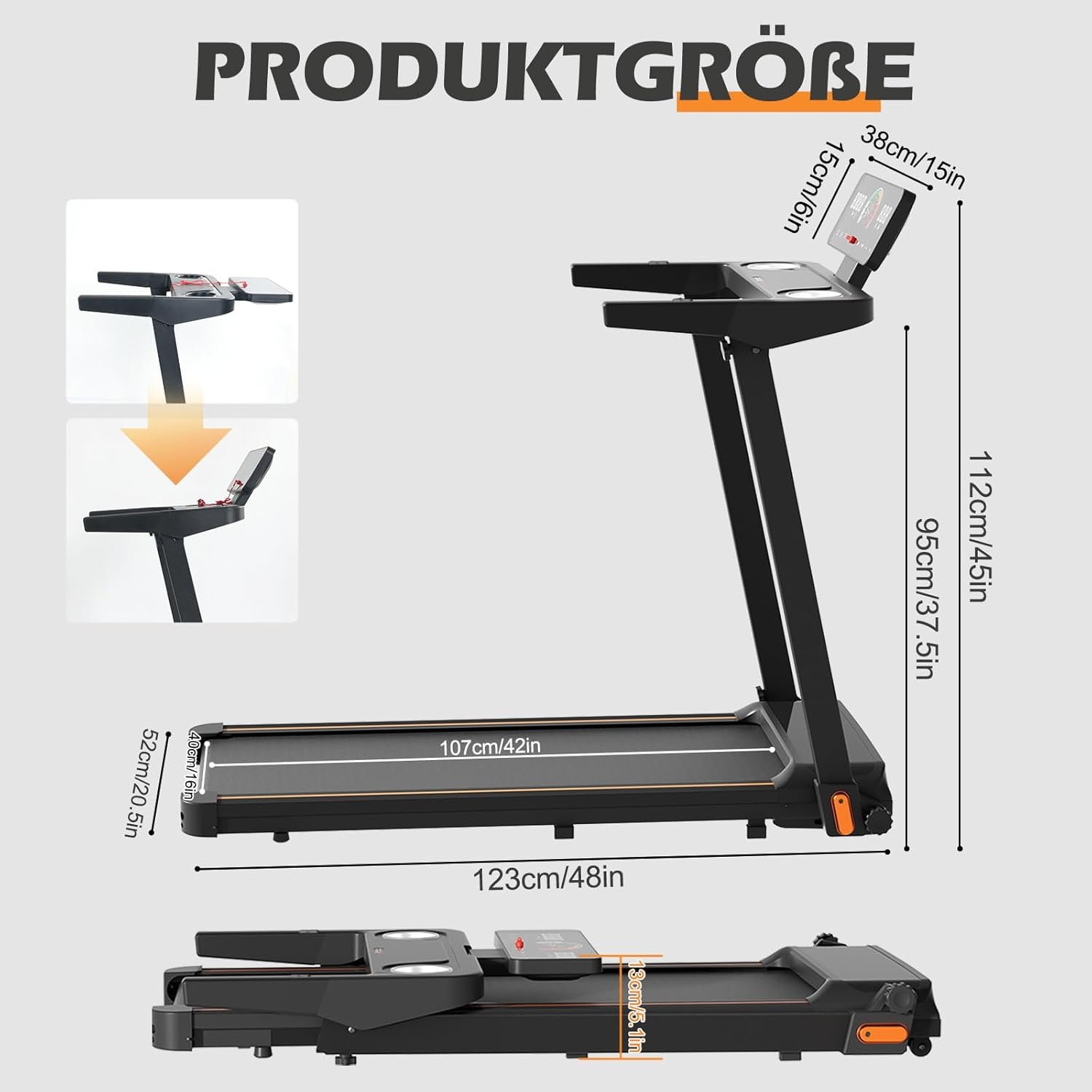 Folding Electric Treadmill, CEIEVER Treadmill for Home with LCD Display, Walking Machine Treadmills, Walking Pad for Home and Office Folding Electric Treadmill, CEIEVER Treadmill for Home with LCD Display, Walking Machine Treadmills, Walking Pad for Home and Office