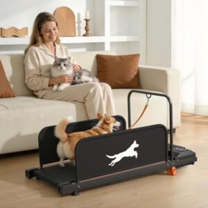 Leises Smart Verstellbare Geschwindigkeit Hundelaufband Indoor Fitness Laufband Fuer Zuhause Kleine Und Mittlere Haustiere
