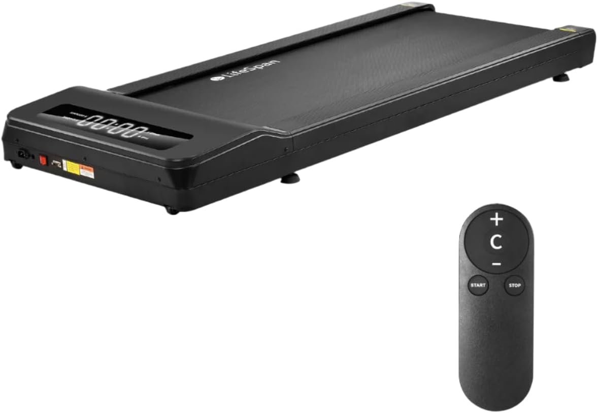 Lifespan TX6-GlowUp Walking Pad - Timeless Black Lifespan TX6-GlowUp Walking Pad - Timeless Black