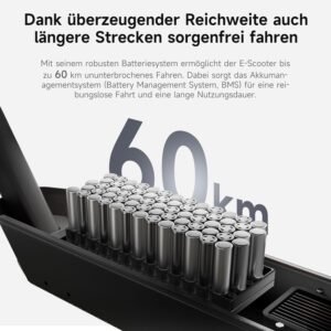 Navee E-Scooter GT-Series GT3/GT3 Pro/GT3 Max (DE-Version) mit Straßenzulassung & App, max 20 km/h, bis zu 75km Reichweite & 22% Steigung, Dual-Bremsen, 4-Fach Dämpfung