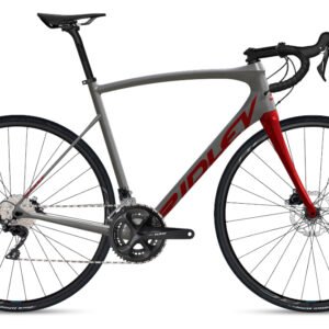 Ridley Fenix SL Disc - 28 Zoll - Diamant - 465 empress grey / 349 candy red - Größe XL