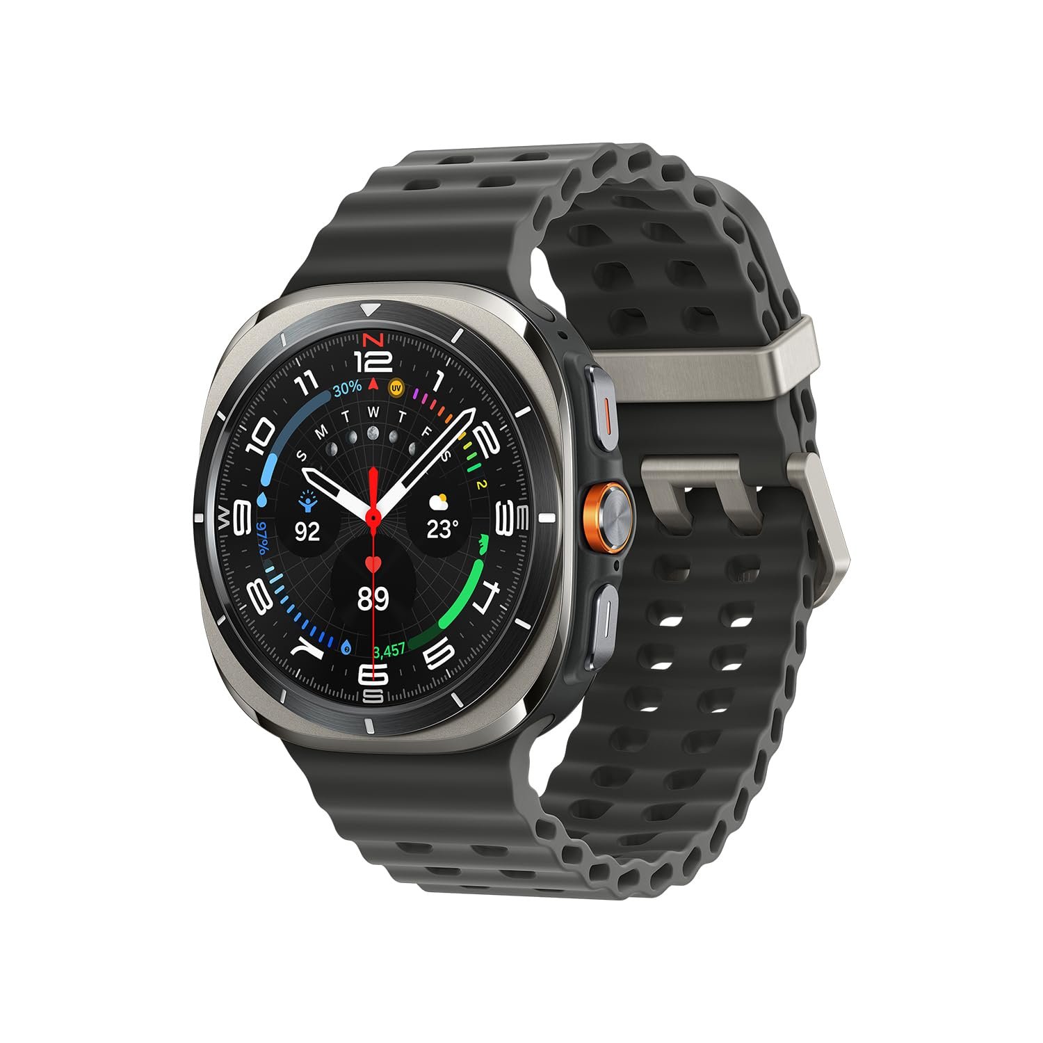 Samsung Galaxy Watch Ultra (2025) Smartwatch with Galaxy AI, Fitness Watch, Marine Band, Titanium Case, Quick Button, Dual GPS, 64GB Memory, 47mm, LTE, Titanium Silver, 3 Year... Samsung Galaxy Watch Ultra (2025) Smartwatch with Galaxy AI, Fitness Watch, Marine Band, Titanium Case, Quick Button, Dual GPS, 64GB Memory, 47mm, LTE, Titanium Silver, 3 Year...