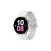 Samsung Galaxy Watch5 Smartwatch, Health Monitoring, Sports Watch, Long Battery Life, Bluetooth, 44 mm, Silver, 1 Year Warranty [Amazon Excluded] - Version FR