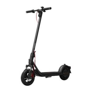 Segway-Ninebot F2 Pro D II, E-Scooter with German Road Legal for Adults, 65 km Range in Eco Mode, 120 kg Load Capacity, Front Double Suspension, Colour LED Display, Black