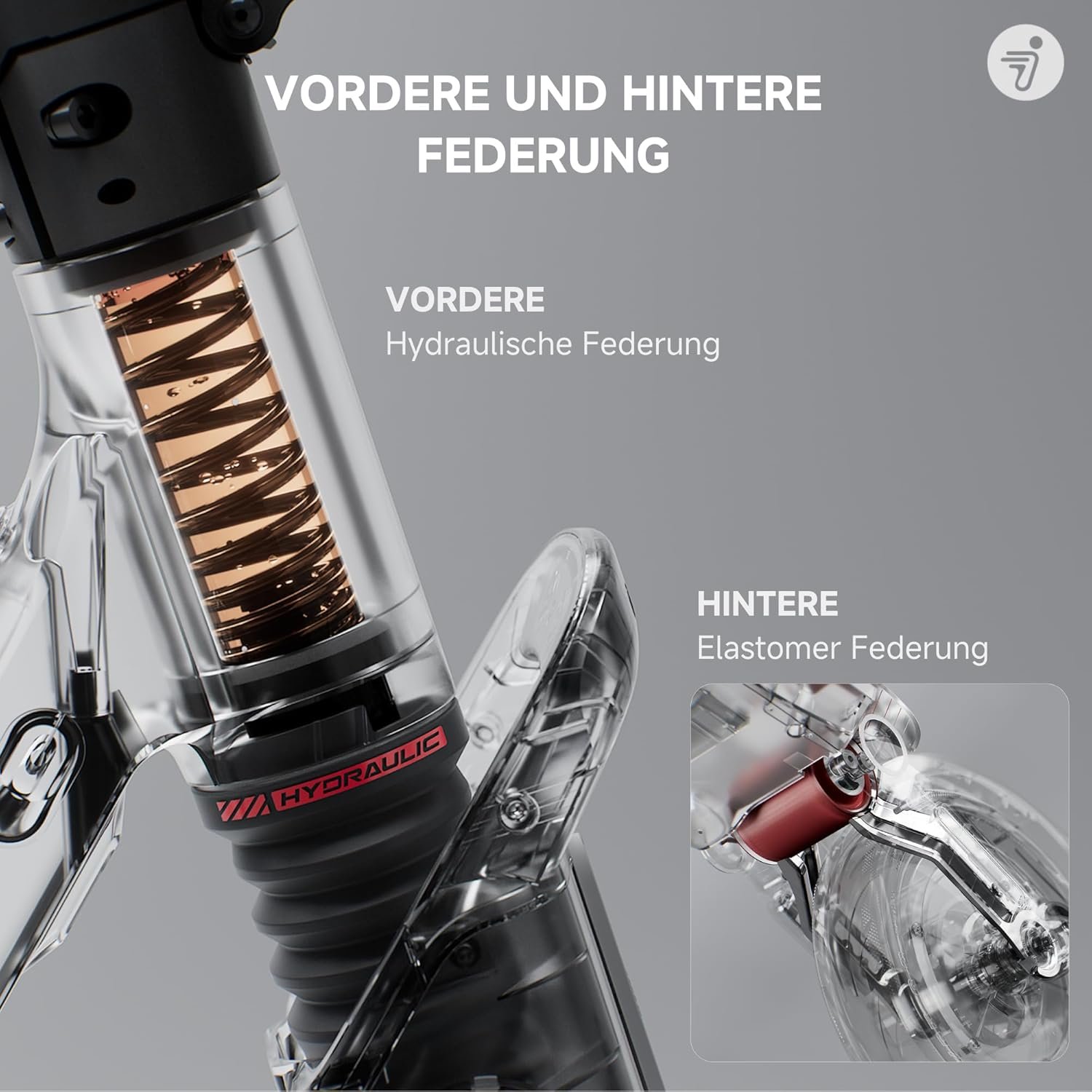 Segway-Ninebot F3 Pro D Adult E-Scooter with Road Legal 70 km Range in Eco Mode, 120 kg Load Capacity, Double Hydraulic Suspension, Smart Display Segway-Ninebot F3 Pro D Adult E-Scooter with Road Legal 70 km Range in Eco Mode, 120 kg Load Capacity, Double Hydraulic Suspension, Smart Display