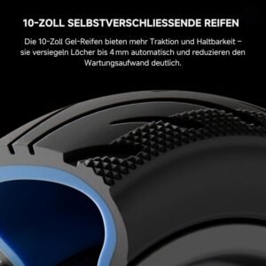 Segway-Ninebot F3 Pro D Adult E-Scooter with Road Legal 70 km Range in Eco Mode, 120 kg Load Capacity, Double Hydraulic Suspension, Smart Display