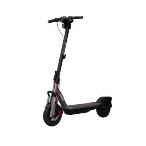 Segway-Ninebot F3 Pro D Adult E-Scooter with Road Legal 70 km Range in Eco Mode, 120 kg Load Capacity, Double Hydraulic Suspension, Smart Display