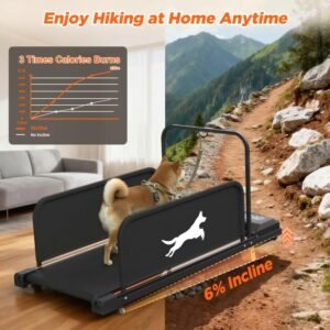 Smart Quiet Dog Tracker, Adjustable Speed, Safe for Small, Medium Dogs, Pet Training, Home, Movement, Fitness