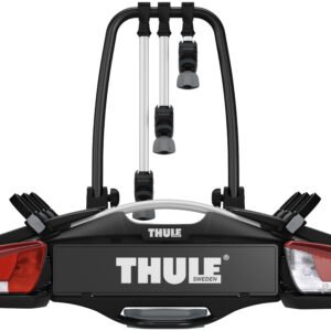 Thule VeloCompact Kupplungsträger für 3 Fahrräder - Black/Aluminium - Größe 3 BIKES