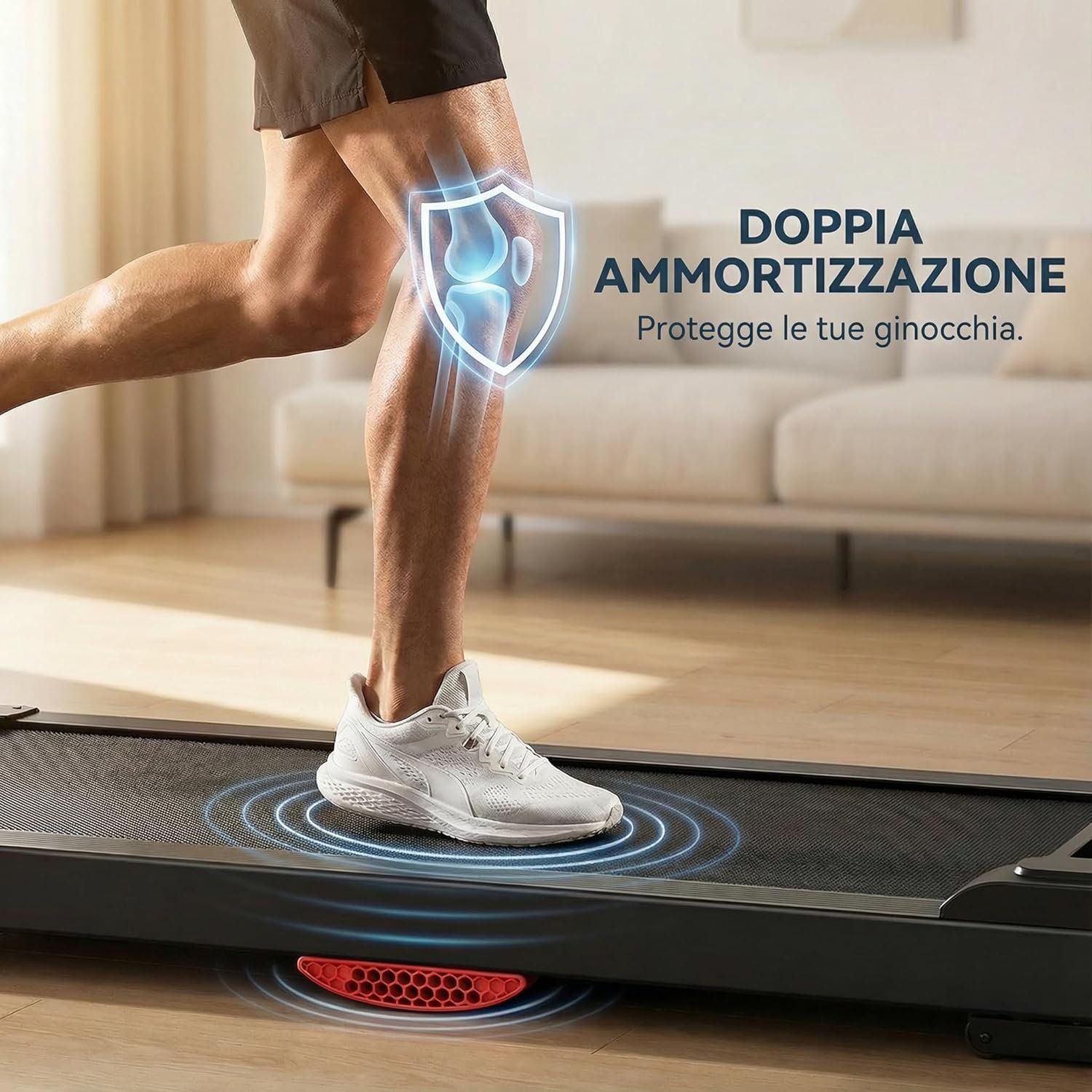 Treadmill for Home Foldable 14 km/h, Walking Pad with 15% Incline, 3.0 HP Quiet Motor, 12 Training Programmes, Maximum Load 136 kg, Treadmill for Home Office & Home Training Treadmill for Home Foldable 14 km/h, Walking Pad with 15% Incline, 3.0 HP Quiet Motor, 12 Training Programmes, Maximum Load 136 kg, Treadmill for Home Office & Home Training