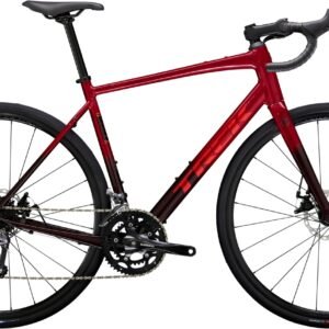 Trek Domane AL 2 Gen 4 - 28 Zoll - Diamant - 2026 - Crimson to Dark Carmine Fade - Größe 61 CM