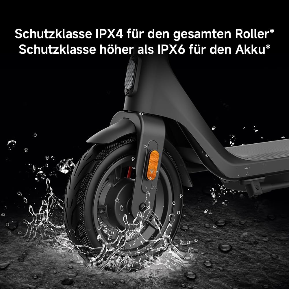 Xiaomi Electric Scooter 4 Series (DE) Foldable E-Scooter with Road Legal and Max 20km/h – Up to 60km Range, Dual Brake System, LED Display & App Settings Xiaomi Electric Scooter 4 Series (DE) Foldable E-Scooter with Road Legal and Max 20km/h - Up to 60km Range, Dual Brake System, LED Display & App Settings
